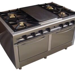 FOGÃO INDUSTRIAL IDEALGÁS – 140x90x85/4GÁS+GRELHAD