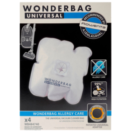 CONJ. 4 WONDERBAGS ENDURA UNIV. ANT. BACT. ROWENTA  – WB484720