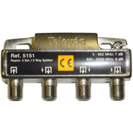 REPARTIDOR INTERIOR 3 DIRECÇÕES 7db – F – TELEVES
