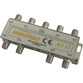 +REPARTIDOR 8 SAÍDAS 1000Mhz IBEROSAT – RT 8