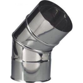 CURVA INOX 45º PORTOFLEX 100