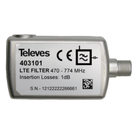 FILTRO LTE MR F 470…774MHz (C21-58) TELEVES