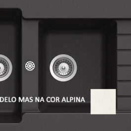 LAVA LOUÇA ENCASTRAR RODI – COMPOSITE 116BB ALPINA – XL051160433