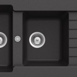 LAVA LOUÇA ENCASTRAR RODI – COMPOSITE 116BB NERO – XL051160439