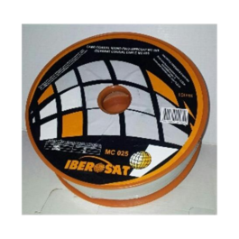 MICROCABO COAXIAL BRANCO IBEROSAT – 100M – MC025