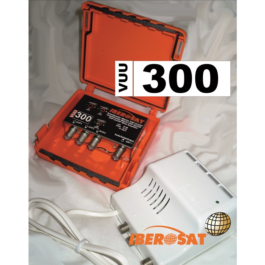 KIT AMPLIFICADOR VUU-300 + ALIMENTADOR ALM-300 – IBEROSAT