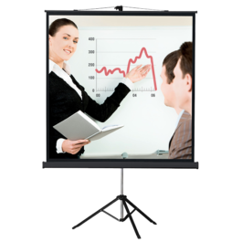 ECRAN PROJECÇÃO TRIPÉ 240×240 NAPOFIX – T11-2480