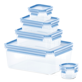 CAIXA HERMÉTICA PLÁSTICO TEFAL 3,7L+1L+0,55L+0,25L+0,15L – K3029012