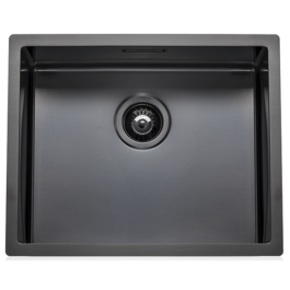 CUBA ESCOVADA RODI – BOX LUX 40 COPPER CINZA – C/ VÁLVULA CESTA