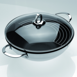 PANELA WOK 28 ANTI ADERENTE C/TAMPA SILAMPOS/TEKA