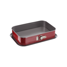 FORMA RETANGULAR C/ FUNDO AMOVÍVEL TEFAL DELIBAKE 36X24CM – J1640514